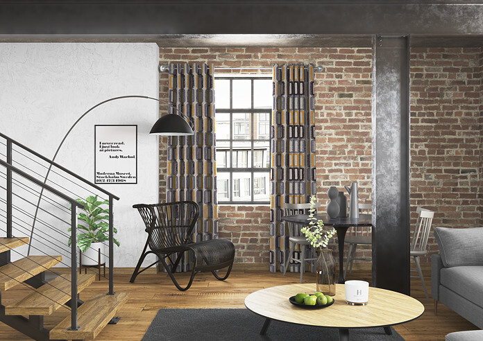 Soho, Ochre - Made to Measure Curtains - Image 5